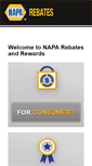 Mobile Screenshot of naparebates.com